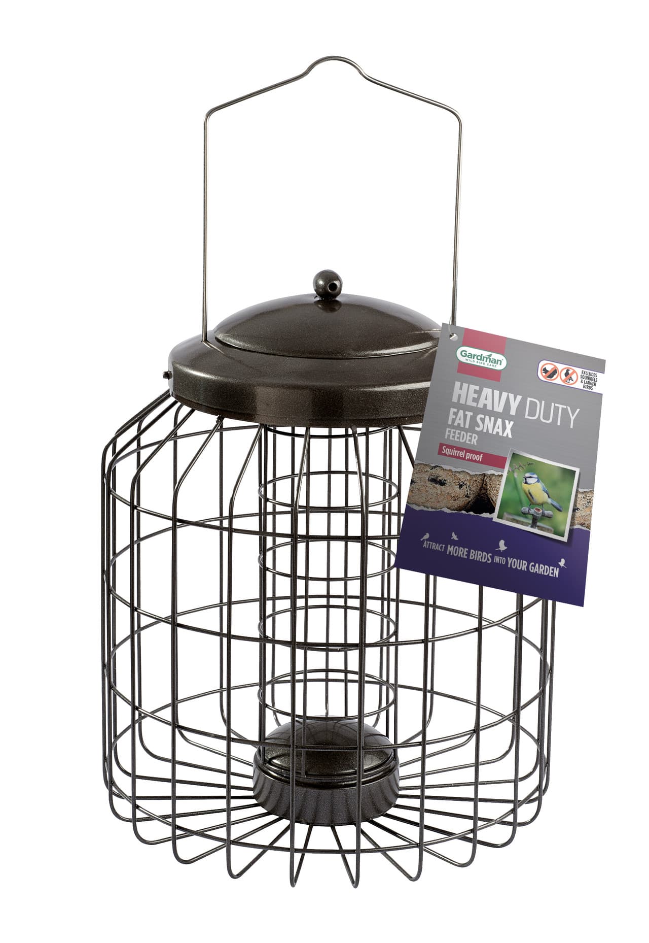 Gardman Heavy Duty Squirrel Proof Fat Snax Feeder Image 1