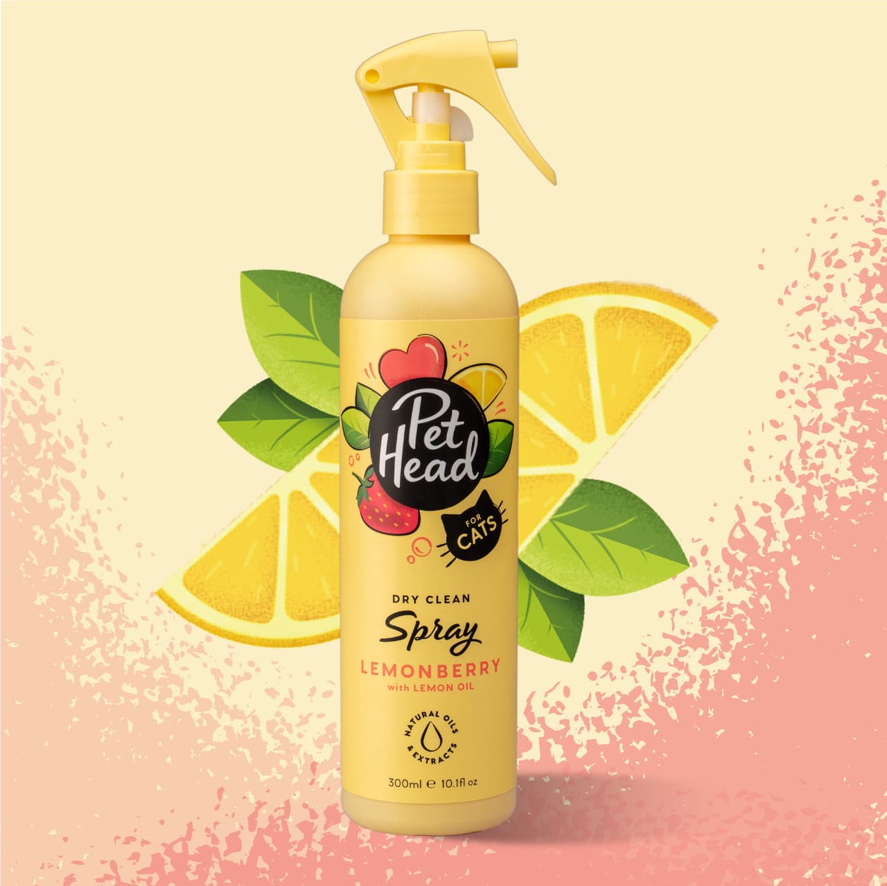 Pet Head Felin' Good Cat Dry Clean Spray 300ml Image 1