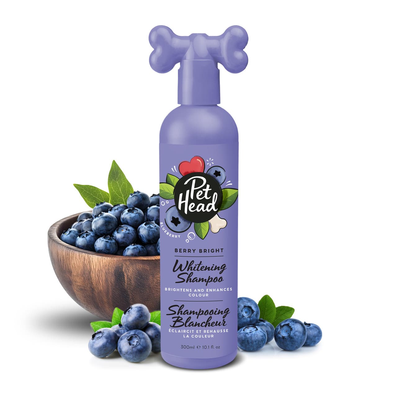 Pet Head Berry Bright Dog Shampoo 300ml Image 1