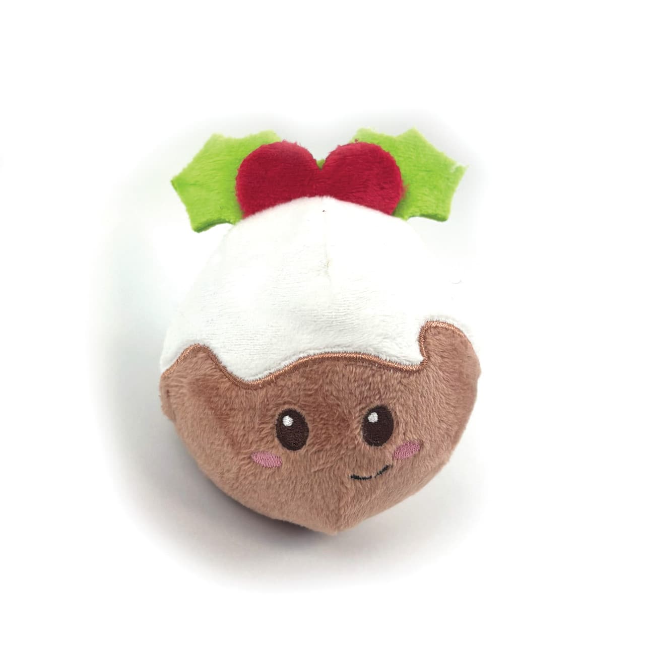 Happy Pet Christmas Pud Tennis Ball Dog Toy Image 1