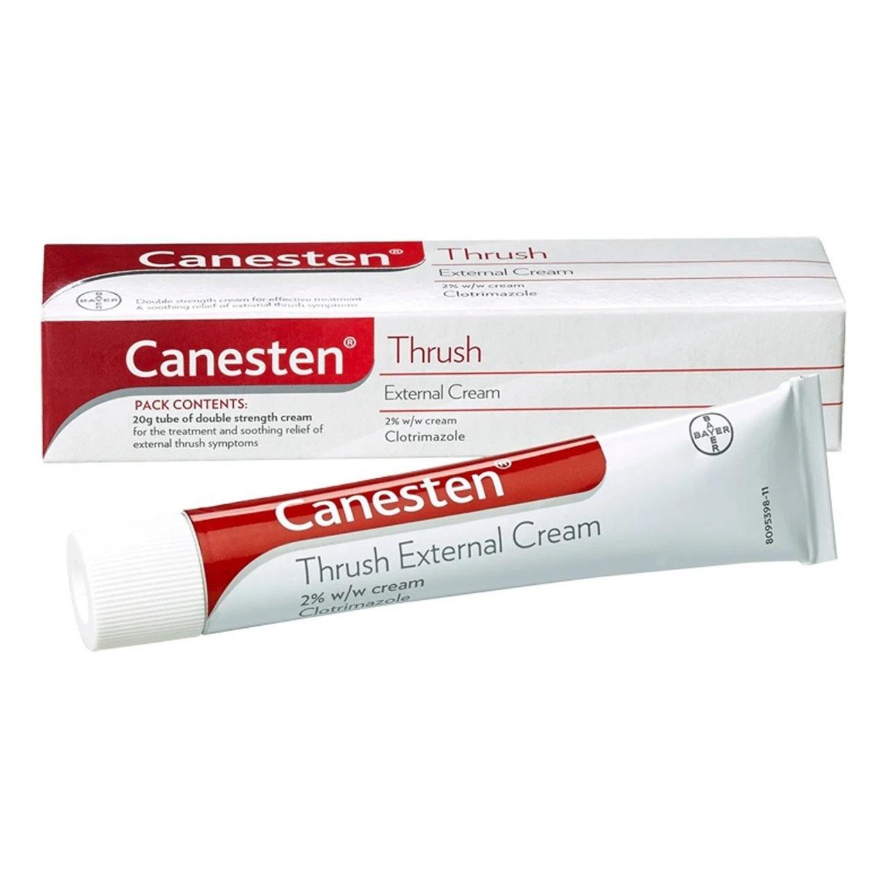 Canesten Thrush Cream Clotrimazole 2% 20g Image https://cdn11.bigcommerce.com/s-g585yu857h/images/stencil/1280w/products/1815/2749/Canesten-Thrush-Cream-Clotrimazole-2-__38530__41785.1780491150.jpg1