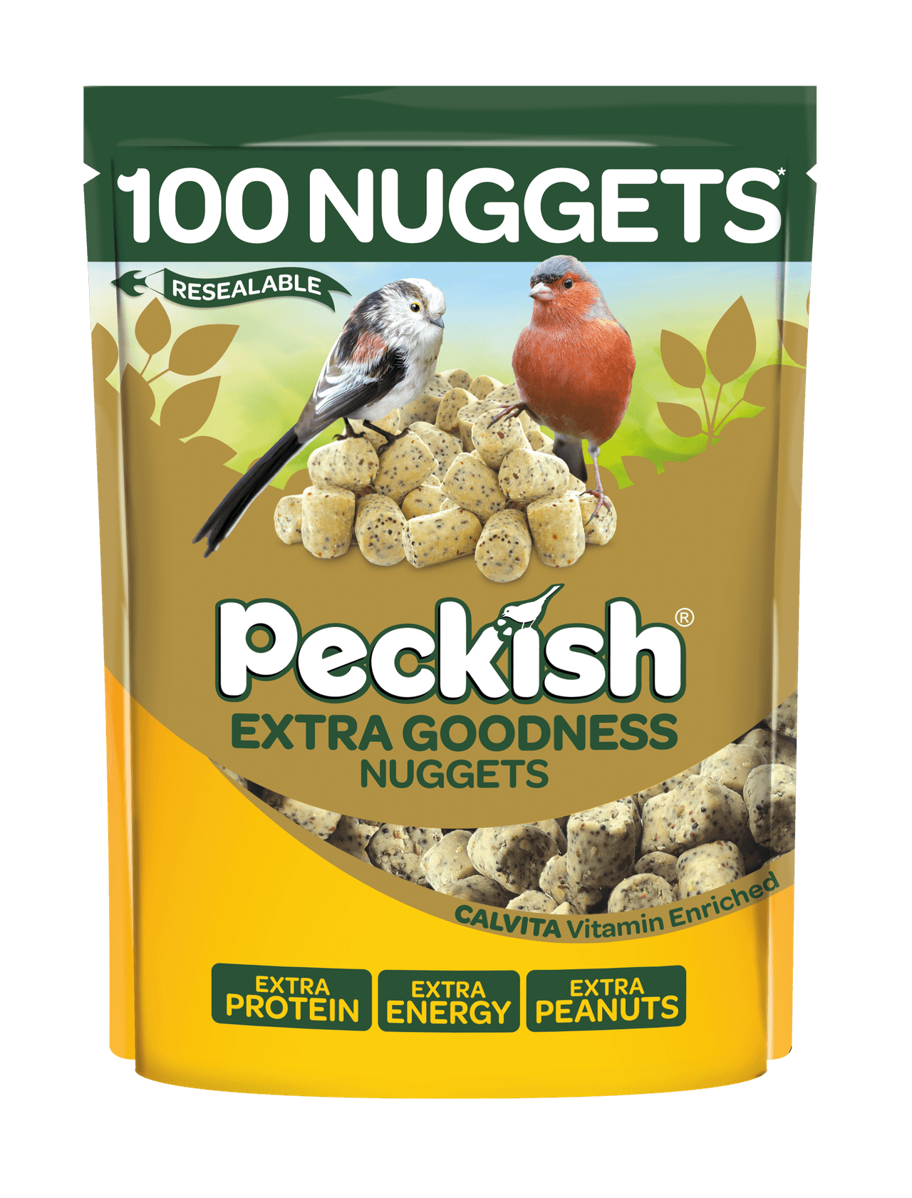 Peckish Extra Goodness Nuggets 100 Nuggets Image 1