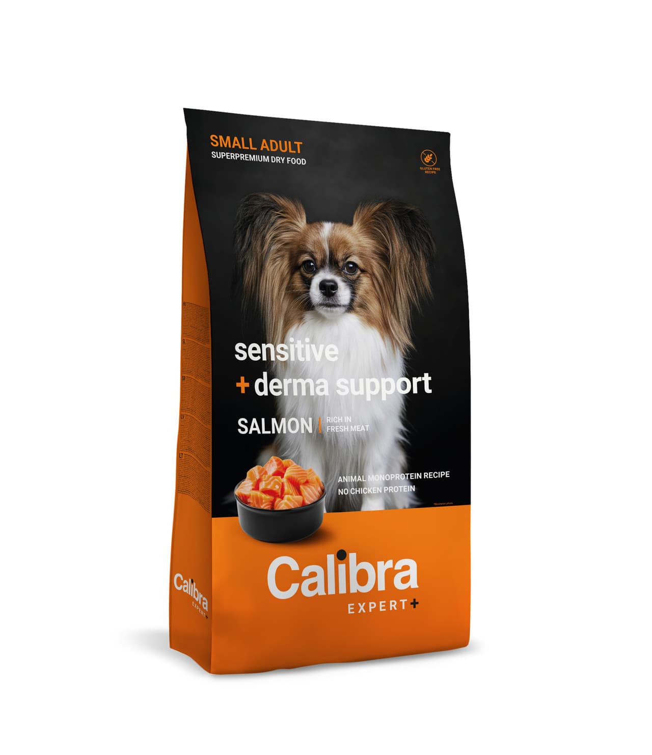 Calibra Dog EXPERT+ Small Breed Sensitive & Derma Support Dry Dog Food Image 1