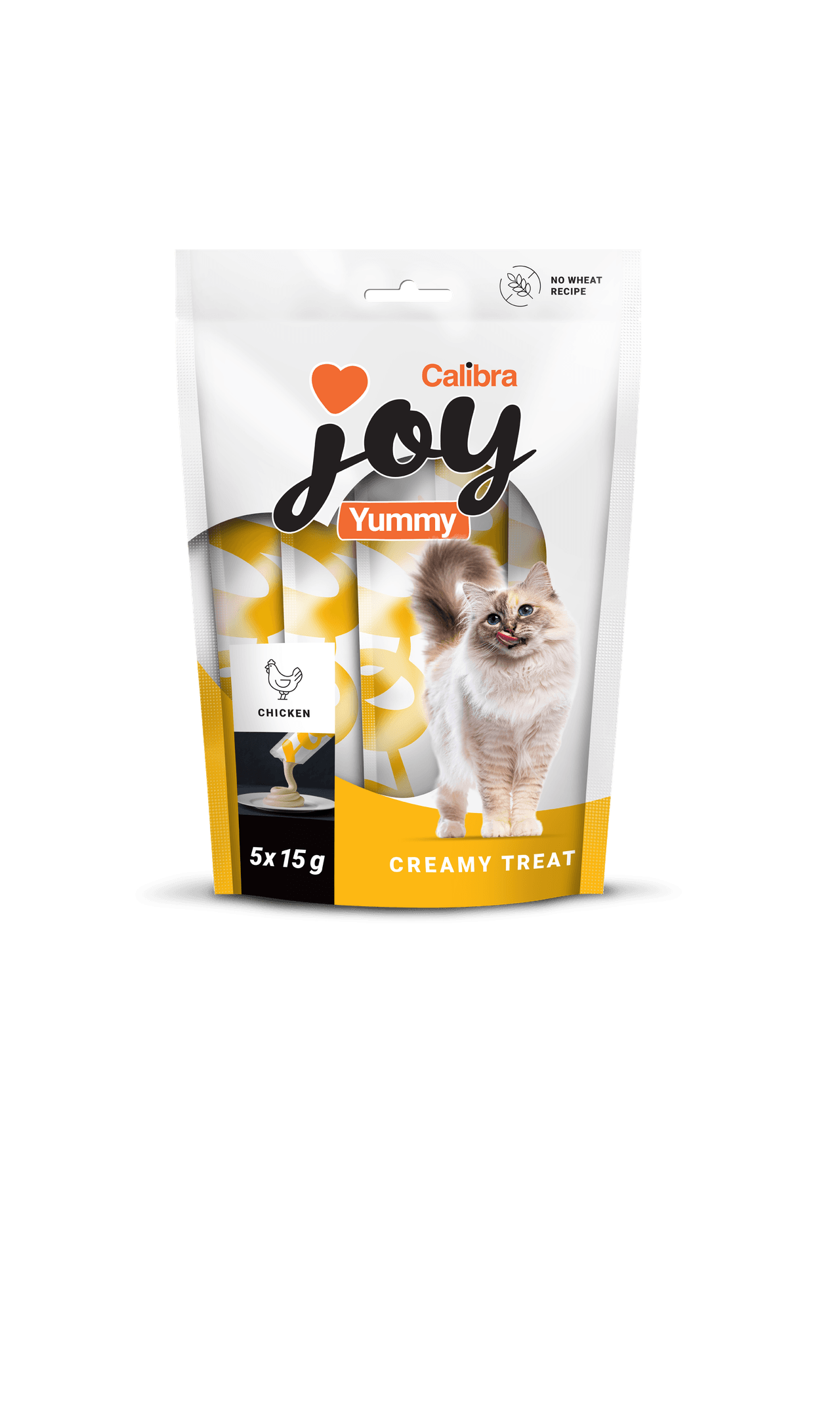 Calibra Joy Cat Yummy Chicken Treats 5x15g Image 1