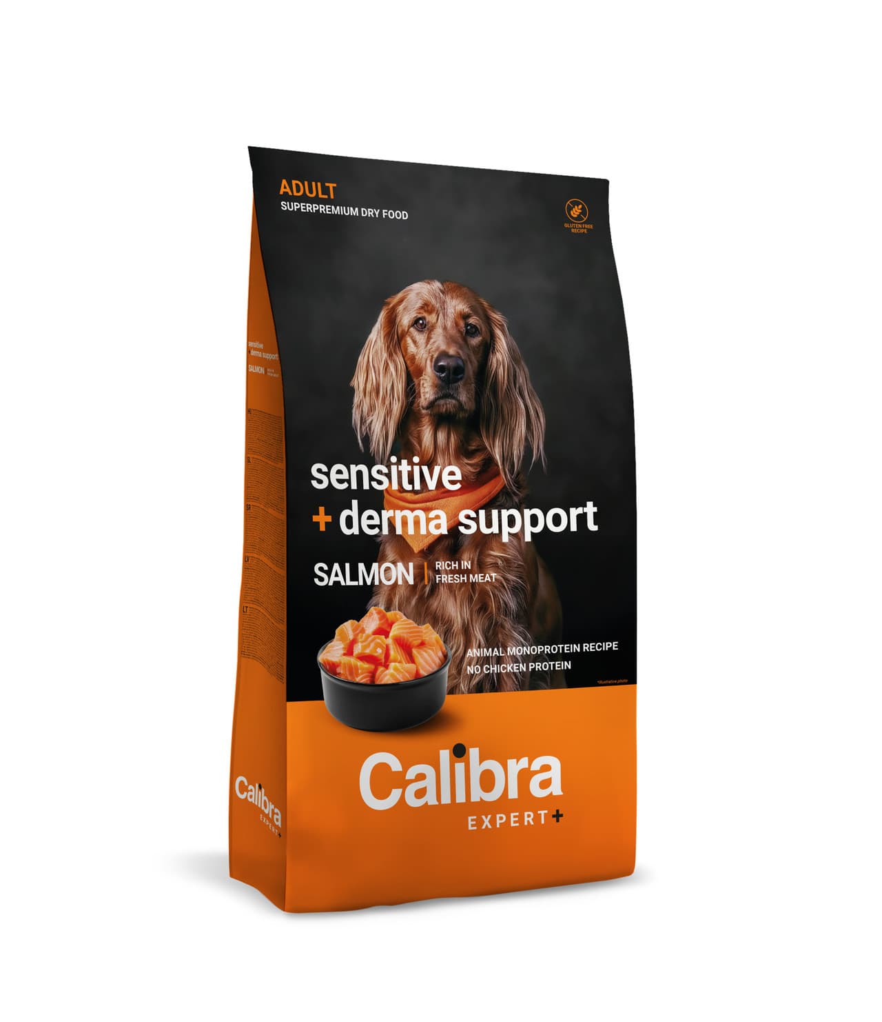 Calibra Dog EXPERT+ Sensitive & Derma Support Dry Dog Food Image 1