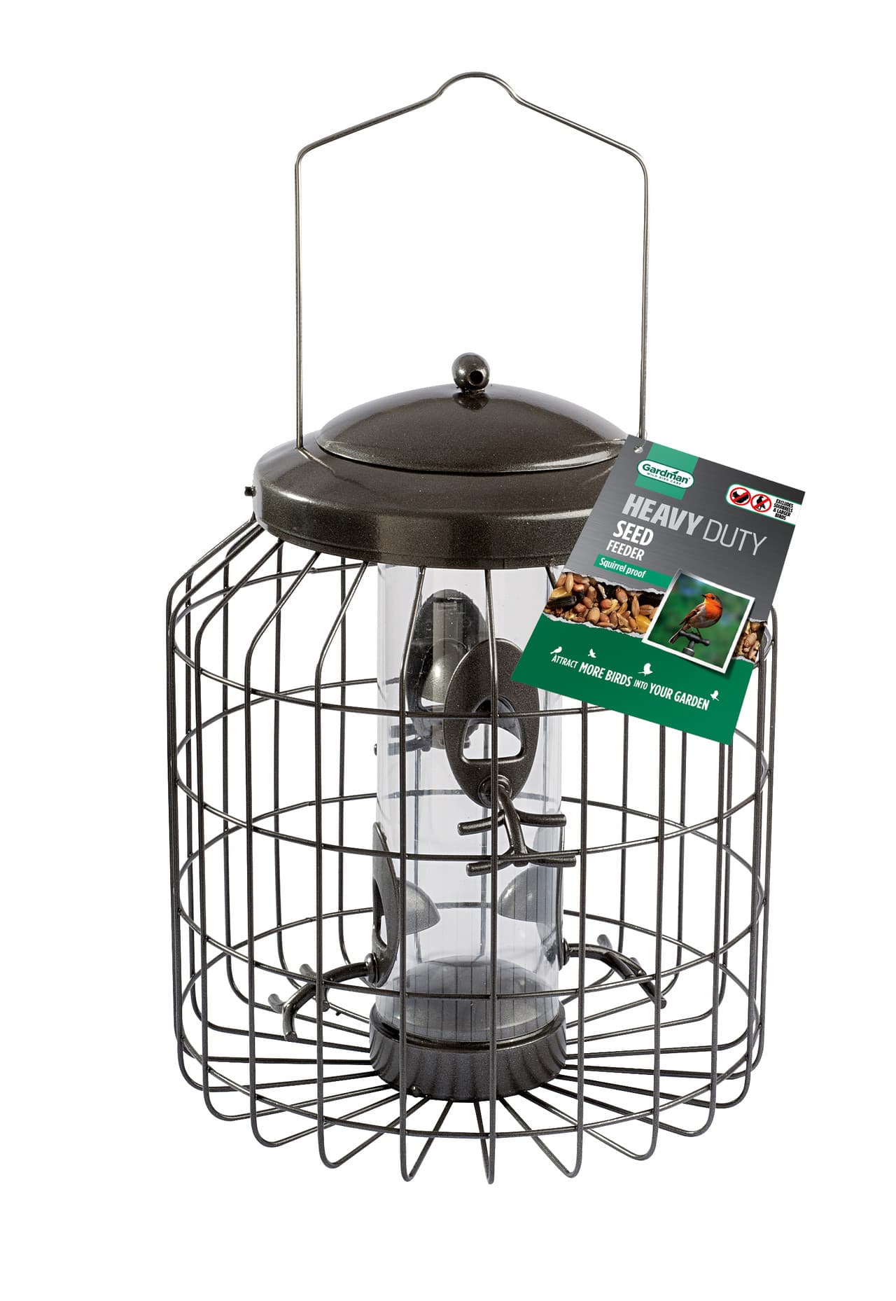 Gardman Heavy Duty Squirrel Proof Seed Feeder Image 1