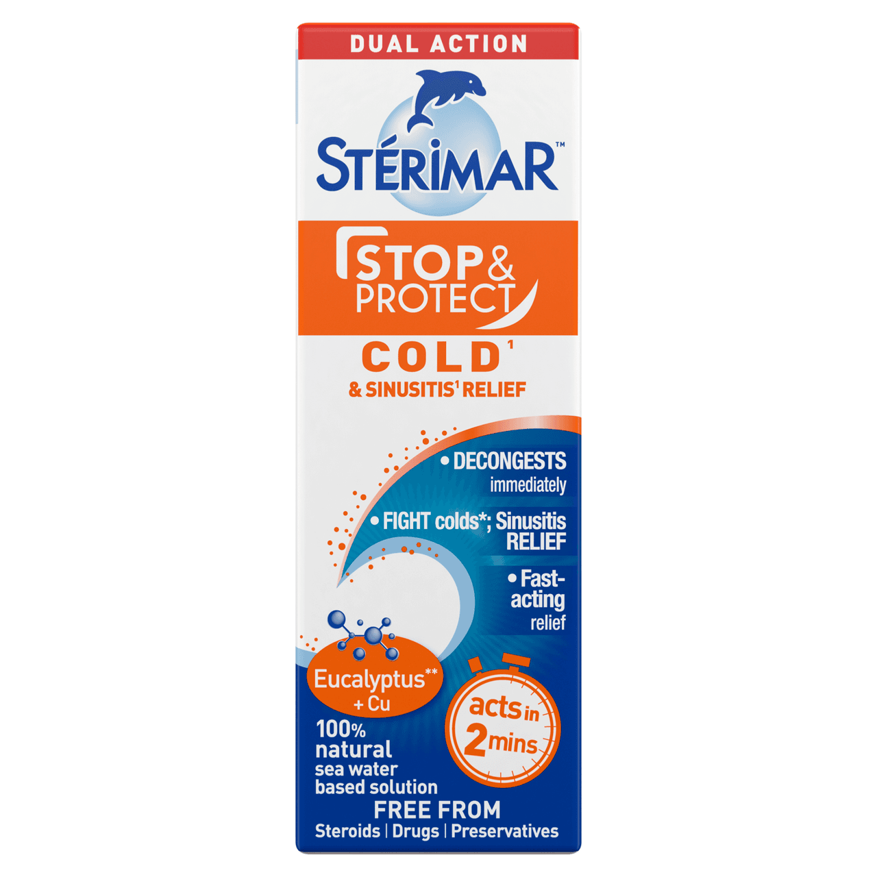 Sterimar Stop & Protect Cold and Sinus Relief 20ml Image 1
