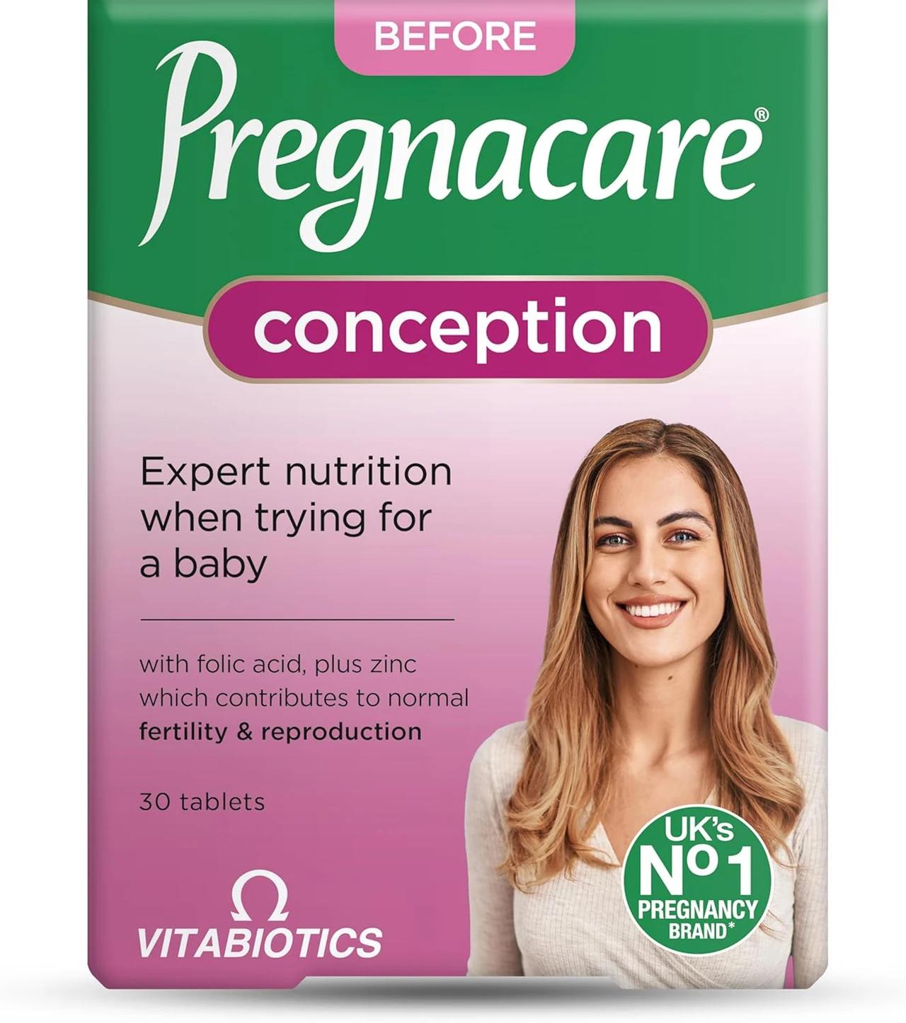 Vitabiotics Pregnacare Before Conception 30 Tablets Image 1