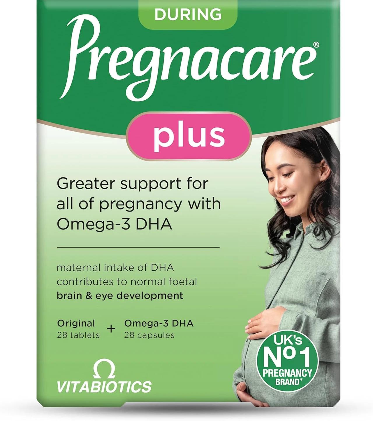 Vitabiotics Pregnacare Plus Omega 3 28 Tablets + 28 Capsules Image 1