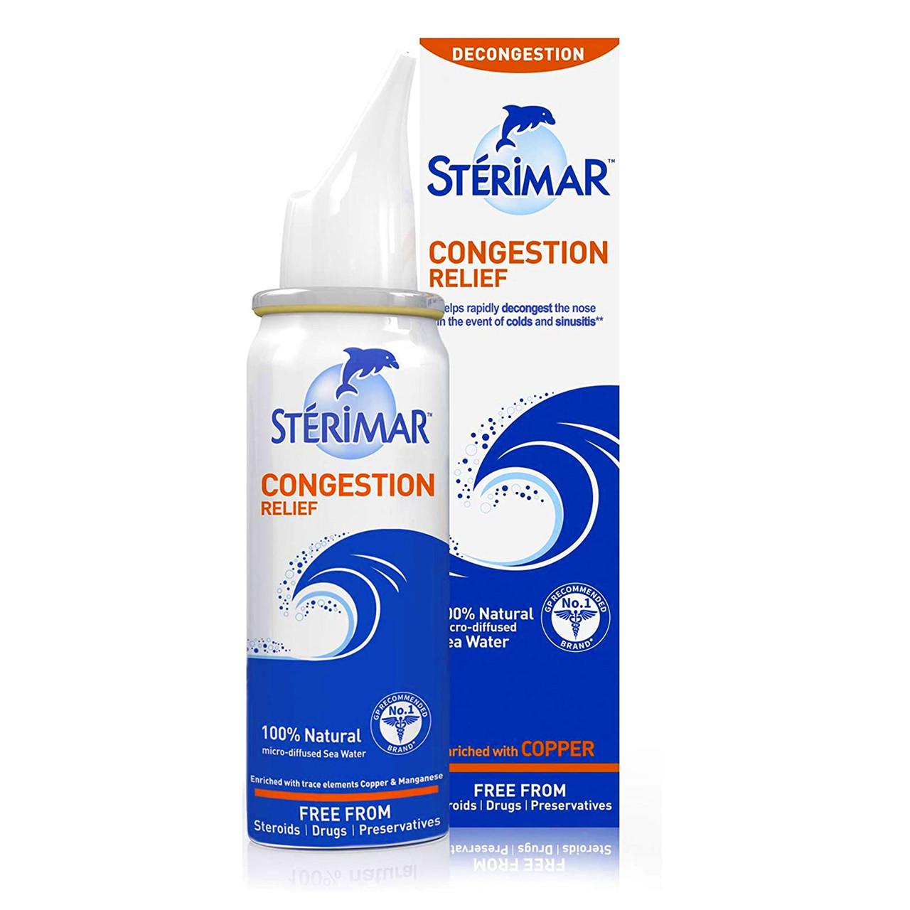 Sterimar Congestion Relief Spray 50ml Image 1