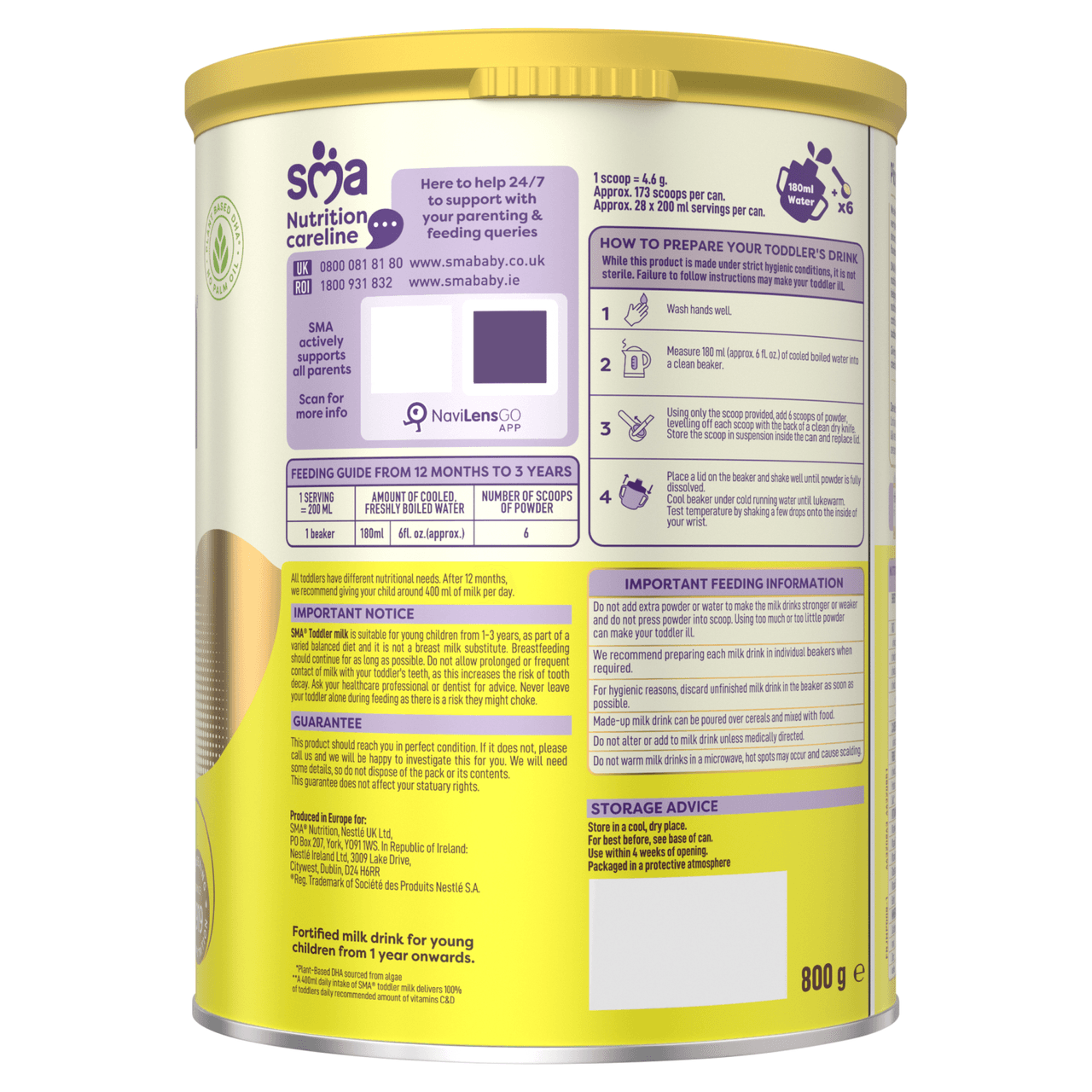 SMA PRO Follow-On Milk 6 Month+ 800g Image https://cdn11.bigcommerce.com/s-g585yu857h/images/stencil/1280w/products/2045/3187/SMA-Follow-On-Milk-6-Month-__05697__42422.1740667824.png1