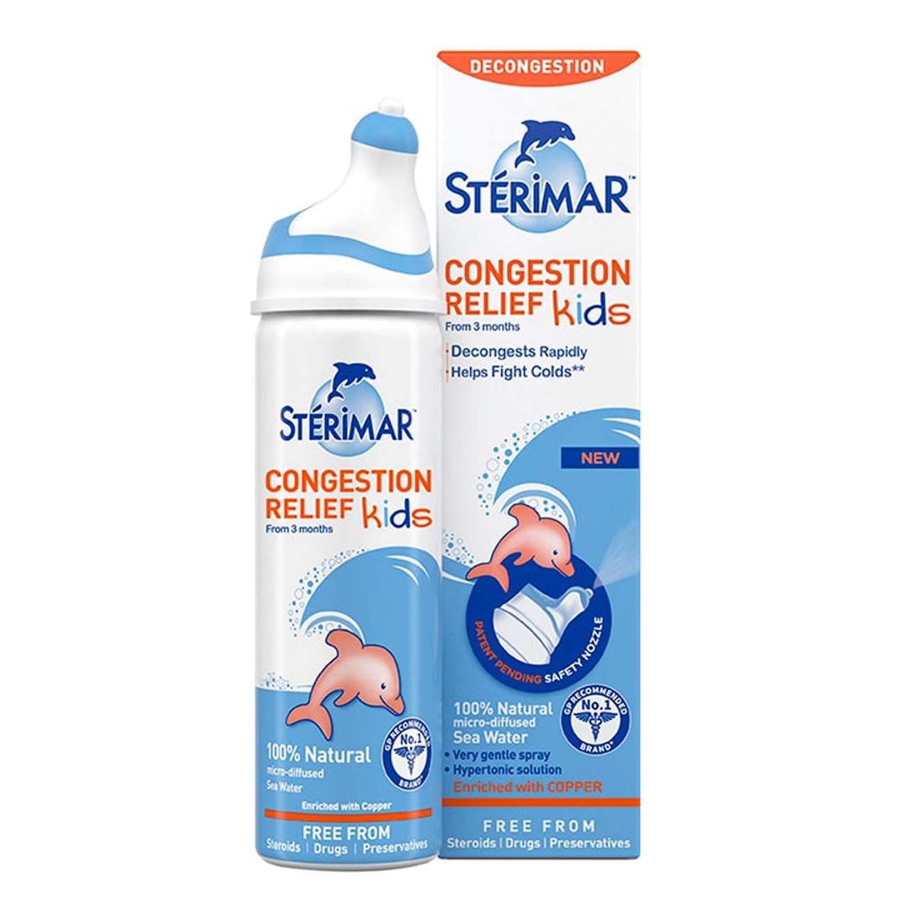 Sterimar Congestion Relief Kids Spray 50ml Image 1