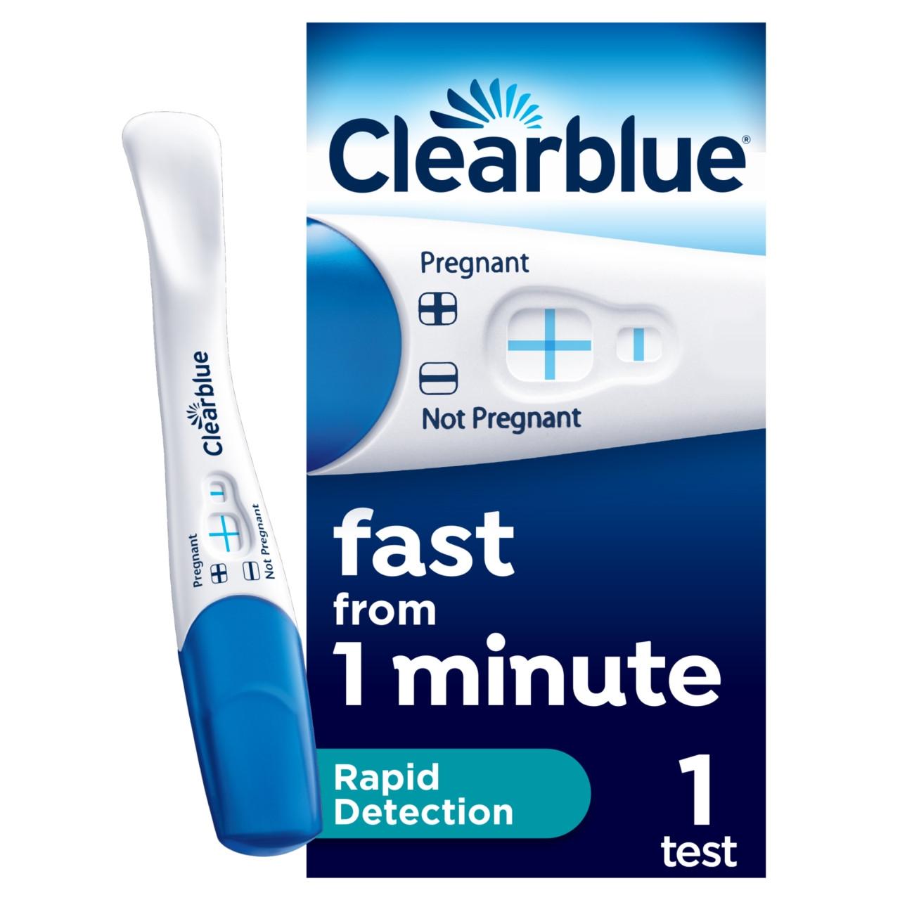 Clearblue Pregnancy Test with Colour Change Tip Test Image 1