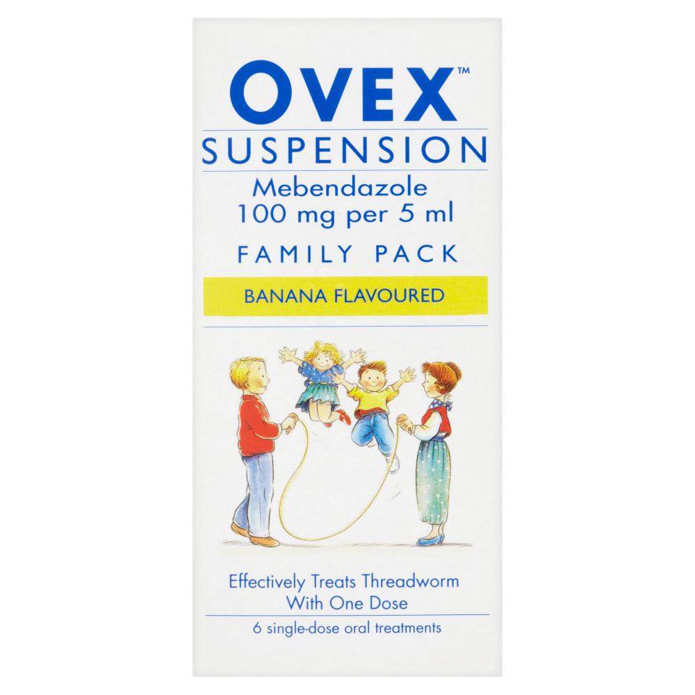 Ovex Suspension Banana Flavoured Family Pack 6 x 5ml Image 1