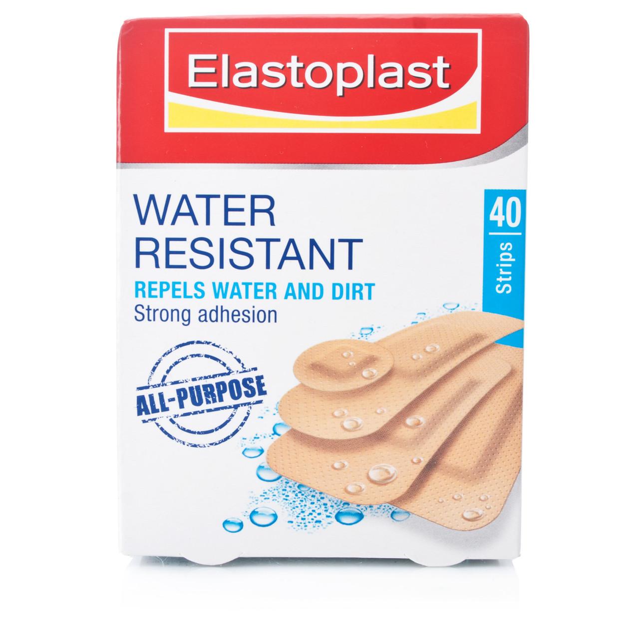 Elastoplast Water Resistant 40 Assorted Strips Image 1