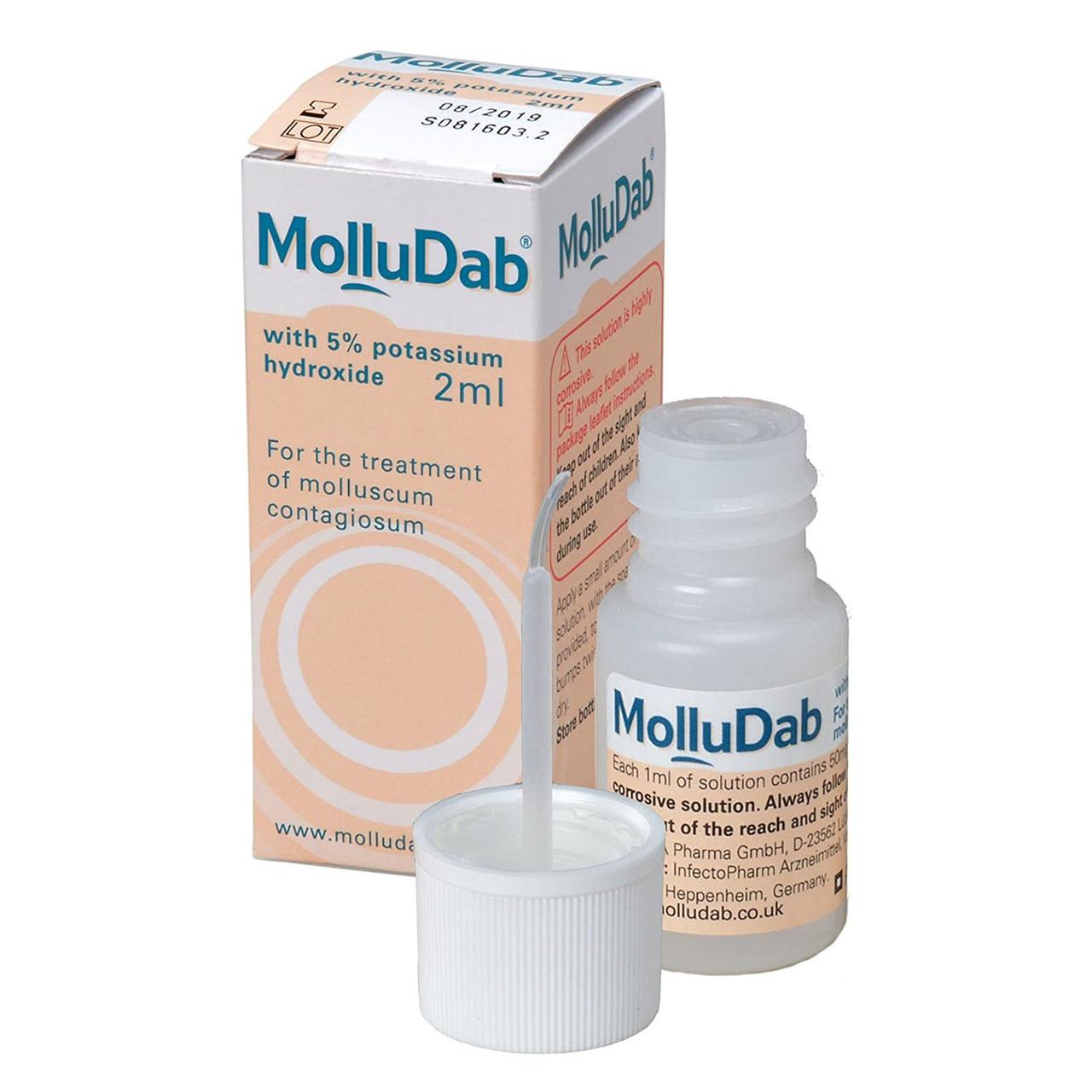 MolluDab Solution For The Treatment Of Molluscum Contagiosum 2ml Image 1