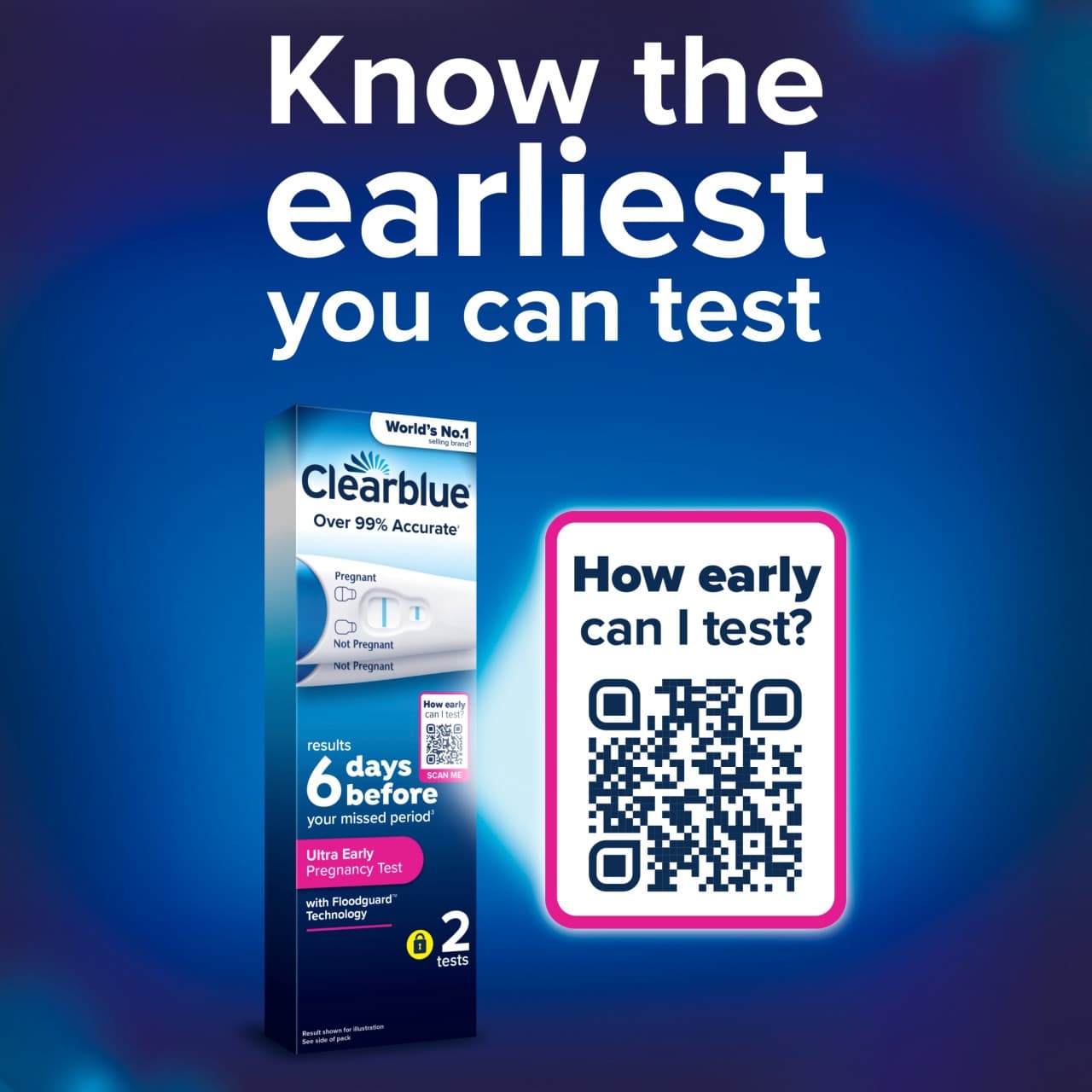 Clearblue Pregnancy Test Ultra Early Detection Results 6 Days Early 2 Tests Image https://cdn11.bigcommerce.com/s-g585yu857h/images/stencil/1280w/products/2107/40342/8001090036629_T64__58892.1790239428.jpg1