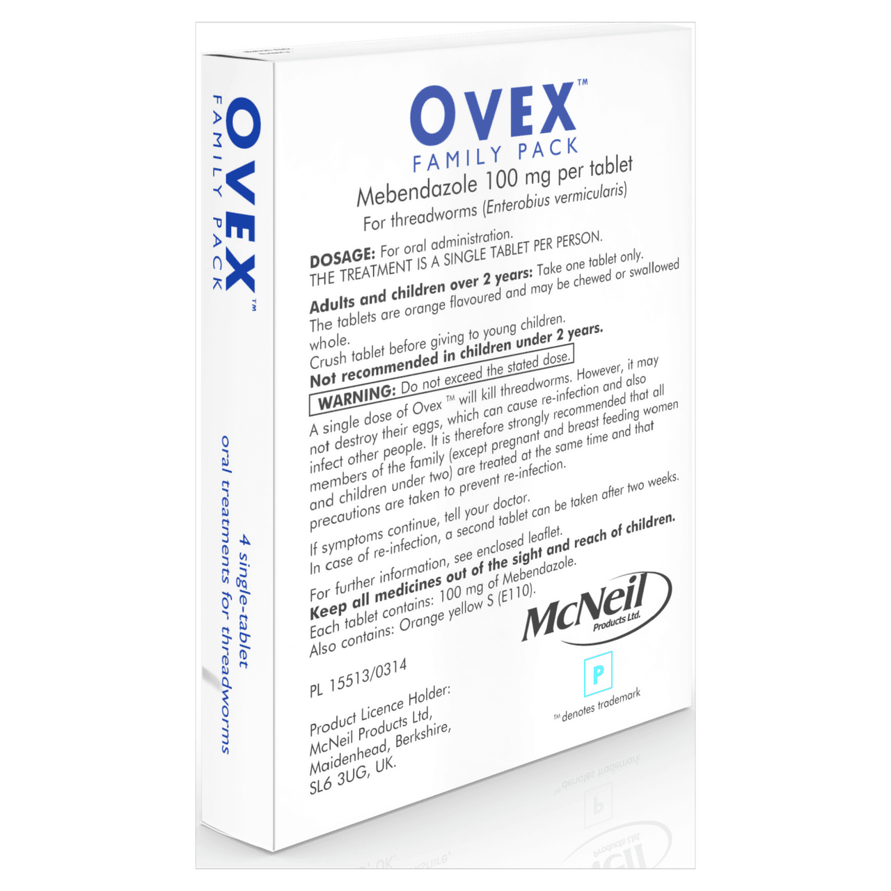 Ovex Family Pack 4 x 100mg Orange flavoured Tablets Image https://cdn11.bigcommerce.com/s-g585yu857h/images/stencil/1280w/products/2123/17539/05012674049907_T16___46200.1755511803.png1