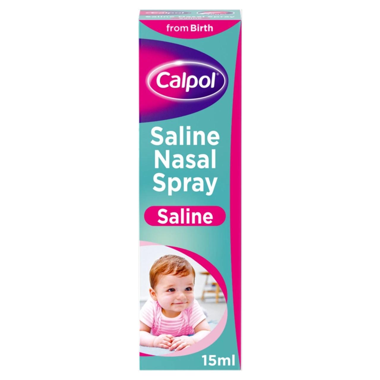 Calpol Saline Spray 15ml Image 1