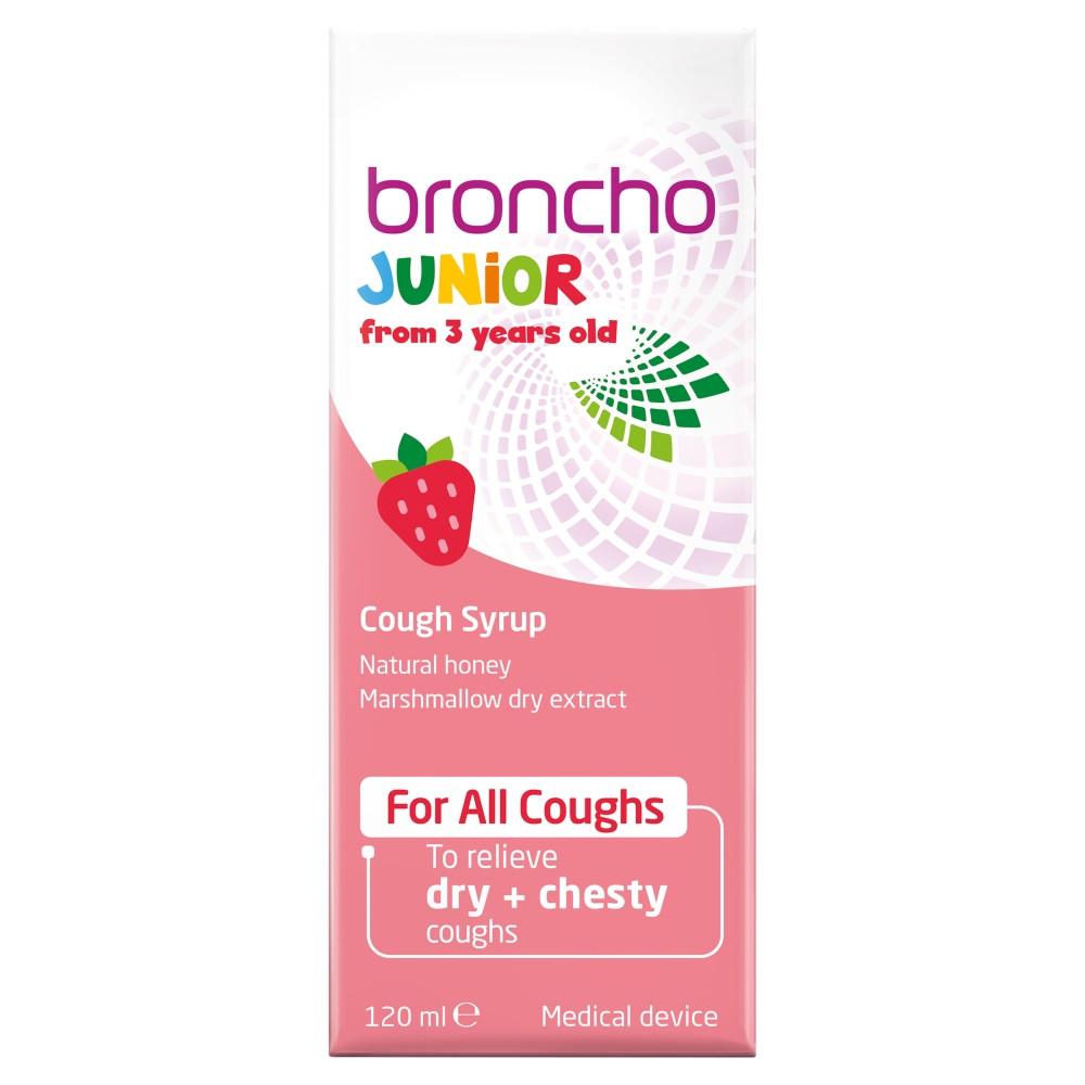 Buttercup Bronchostop Junior Cough Syrup 120ml Image 1