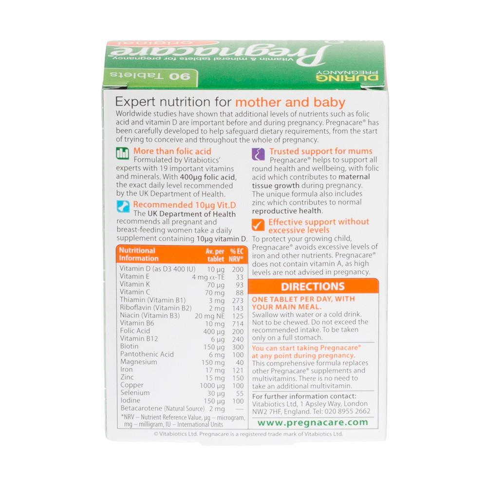 Vitabiotics Pregnacare Original 90 Tablets Image https://cdn11.bigcommerce.com/s-g585yu857h/images/stencil/1280w/products/2147/3423/Vitabiotics-Pregnacare-Tablets__00045__78410.1740667836.jpg1