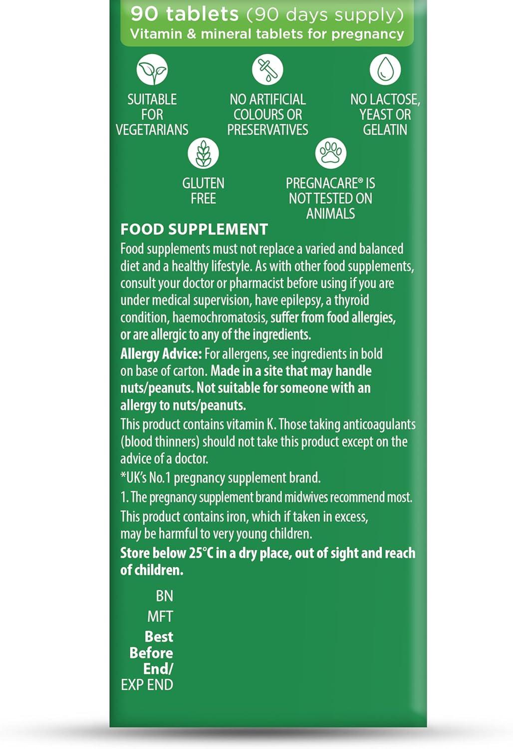Vitabiotics Pregnacare Original 90 Tablets Image https://cdn11.bigcommerce.com/s-g585yu857h/images/stencil/1280w/products/2147/37644/71qoqn4kWnL._AC_SL1500___36630.1787305848.jpg1
