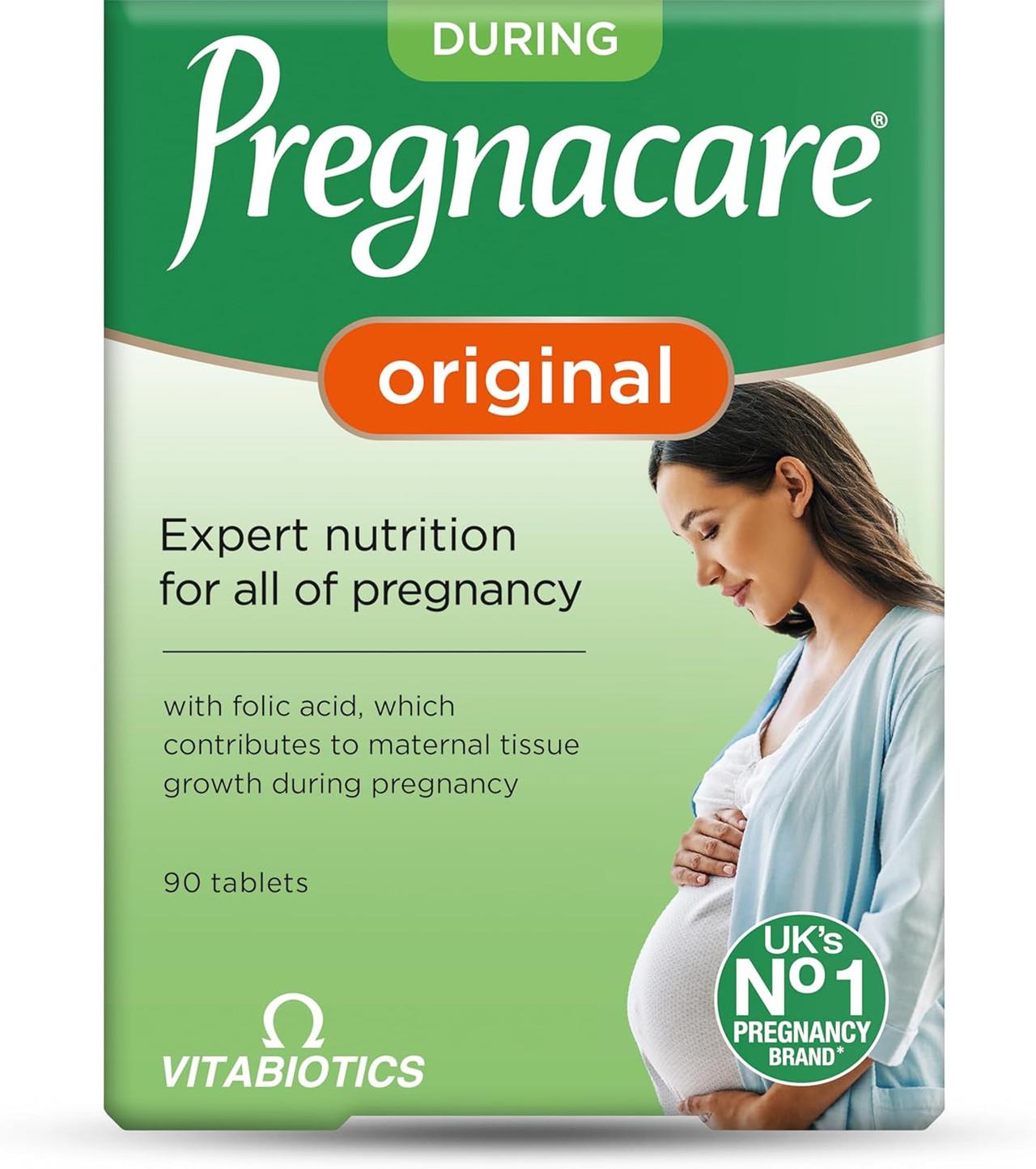 Vitabiotics Pregnacare Original 90 Tablets Image 1