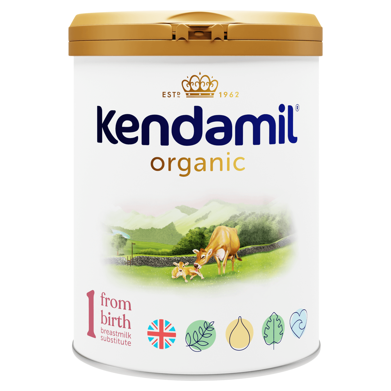Kendamil Organic First Infant Milk 800g Image 1