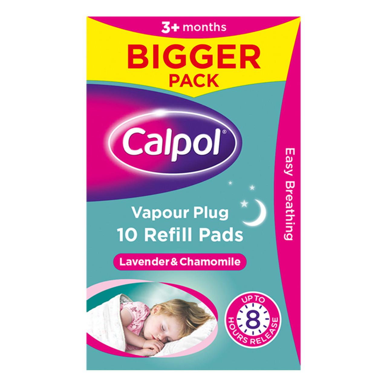 Calpol Vapour Plug XL Refill Pads 10 Pack Image 1