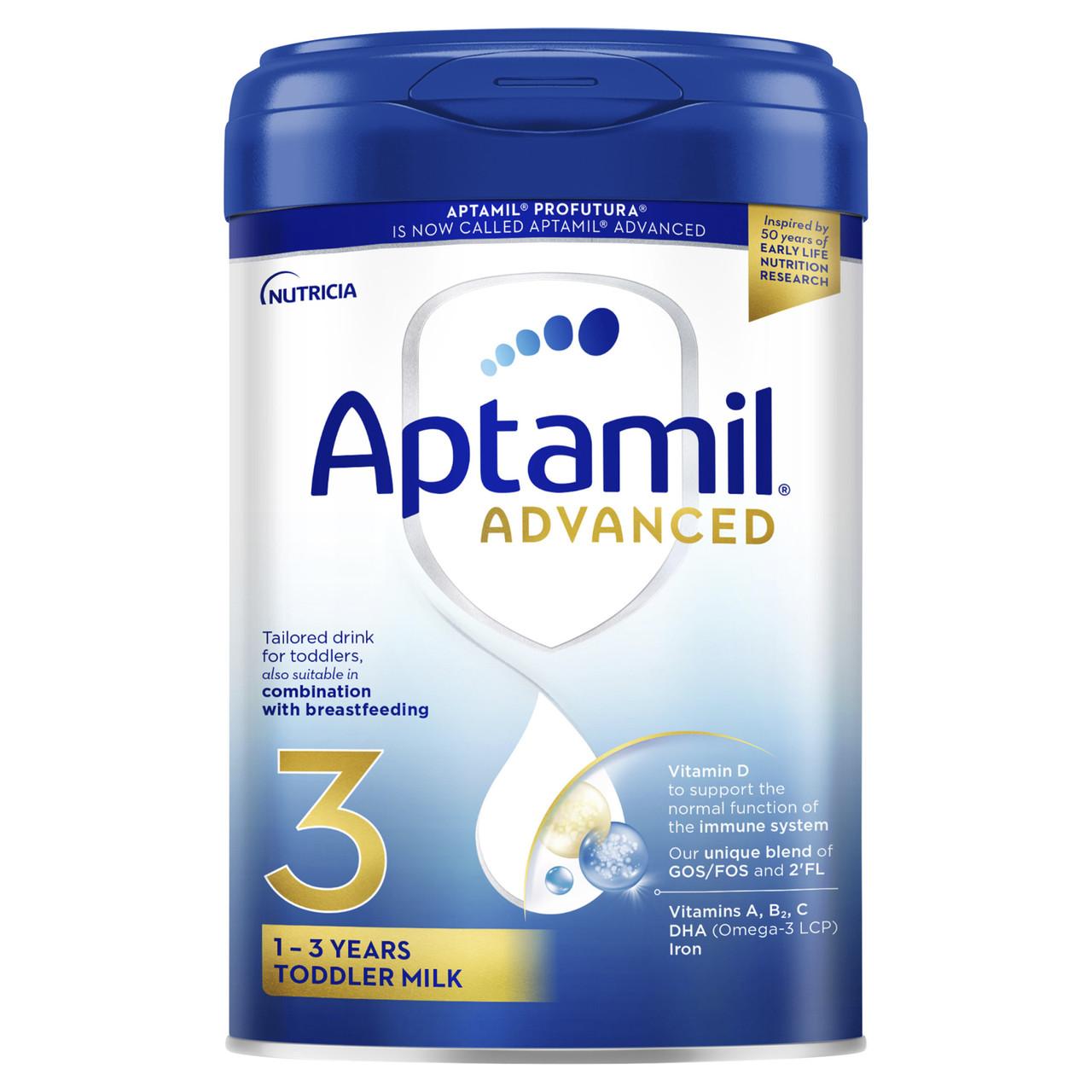 Aptamil Advanced 3 Toddler Milk Powder 800g Image 1