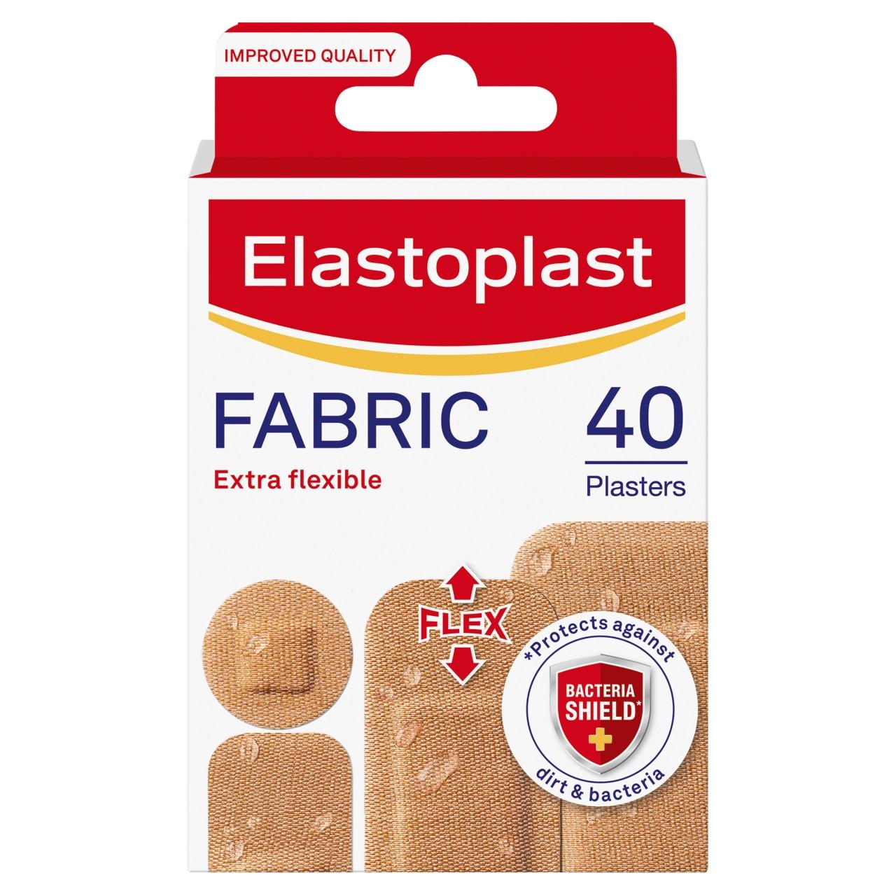 Elastoplast Fabric Plasters 40 Strips Image 1