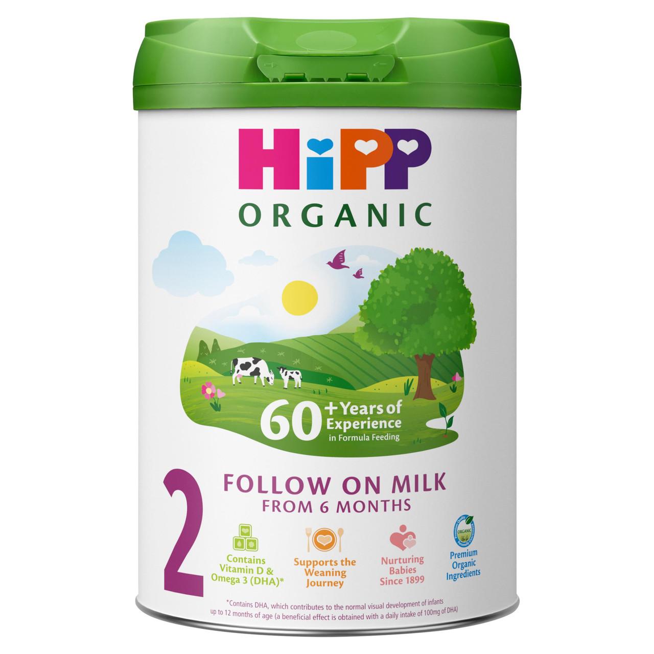 HiPP 2 Organic Combiotic Follow On Milk 800g Image 1