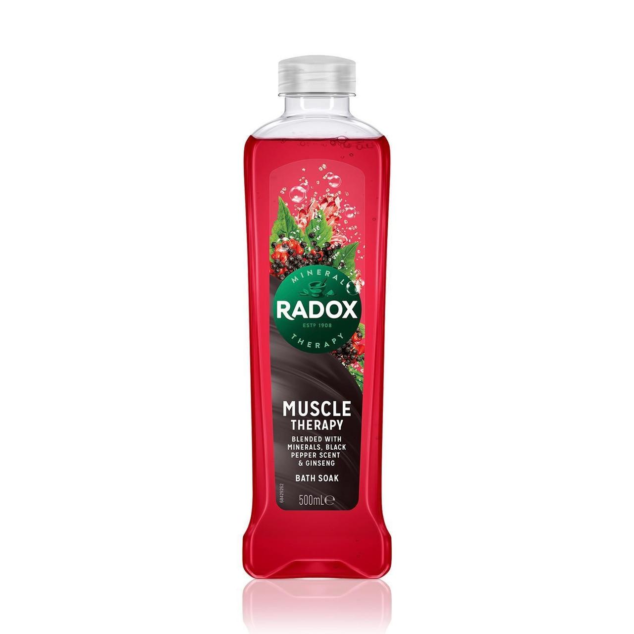 Radox Bath Soak Muscle Therapy 500ml Image 1