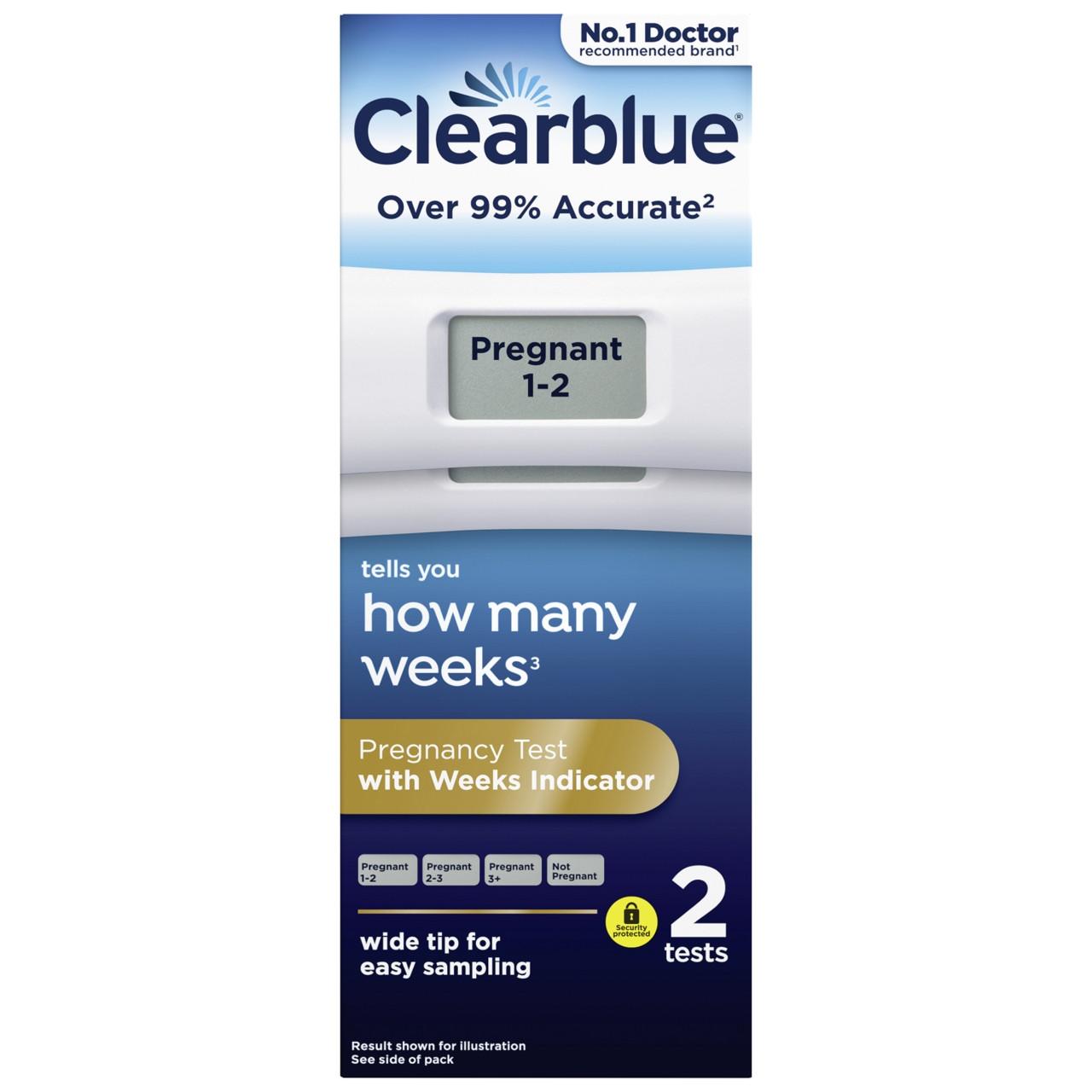 Clearblue Digital Pregnancy Test with Conception Indicator 2 Tests Image 1