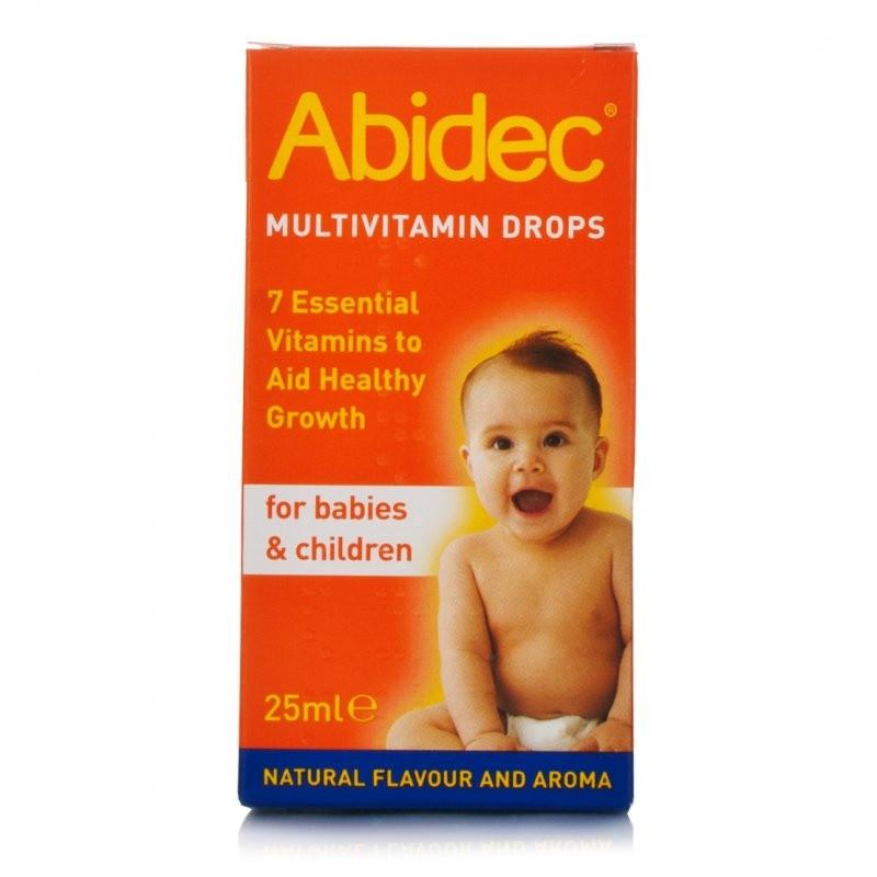 Abidec Multivitamin Drops for Babies and Children 25ml Image 1