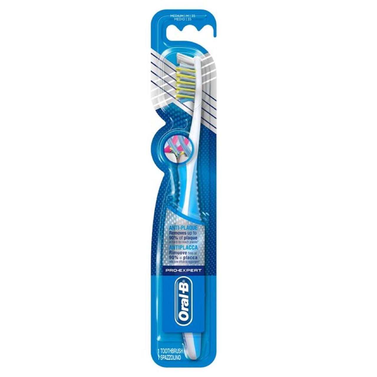 Oral-B Pro-Expert CrossAction Anti-Plaque Toothbrush 35 Medium Image 1