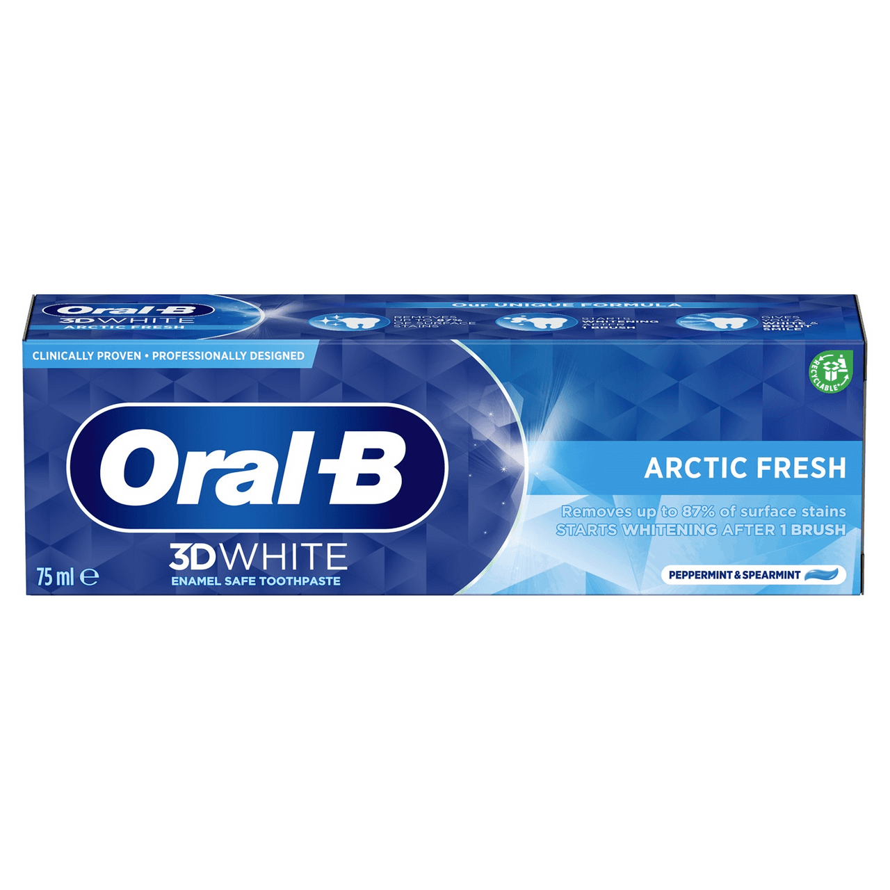 Oral-B 3D White Arctic Fresh Toothpaste 75ml Image https://cdn11.bigcommerce.com/s-g585yu857h/images/stencil/1280w/products/2292/3705/Oral-B-3D-White-Arctic-Fresh-Toothpaste__28732__57247.1781189264.png1