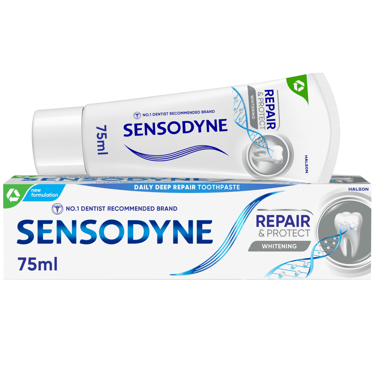Sensodyne Repair & Protect Whitening Sensitive Toothpaste 75ml Image 1