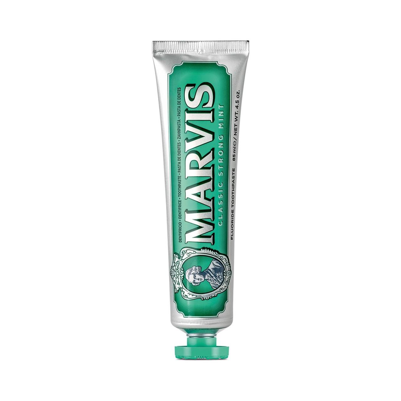 Marvis Classic Strong Mint Toothpaste 85ml Image https://cdn11.bigcommerce.com/s-g585yu857h/images/stencil/1280w/products/2349/3824/Marvis-Classic-Strong-Mint-Toothpaste__57221__75310.1781189490.jpg1