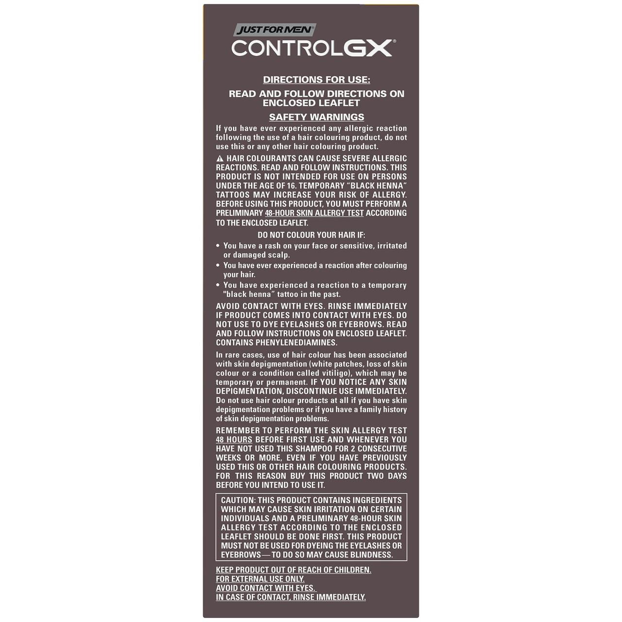 Just For Men Control GX Grey Reducing Shampoo and Conditioner 118ml Image https://cdn11.bigcommerce.com/s-g585yu857h/images/stencil/1280w/products/2403/3953/Just-For-Men-Control-GX-Grey-Reducing-Shampoo-and-Conditioner__78951__89272.1781189309.jpg1