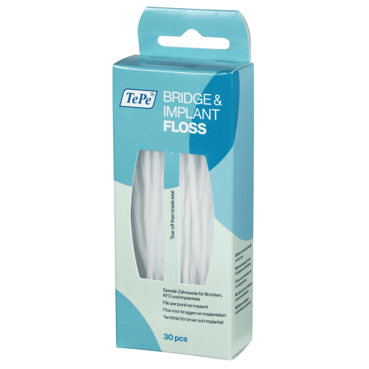 TePe Bridge & Implant Floss 30 Pieces Image 1
