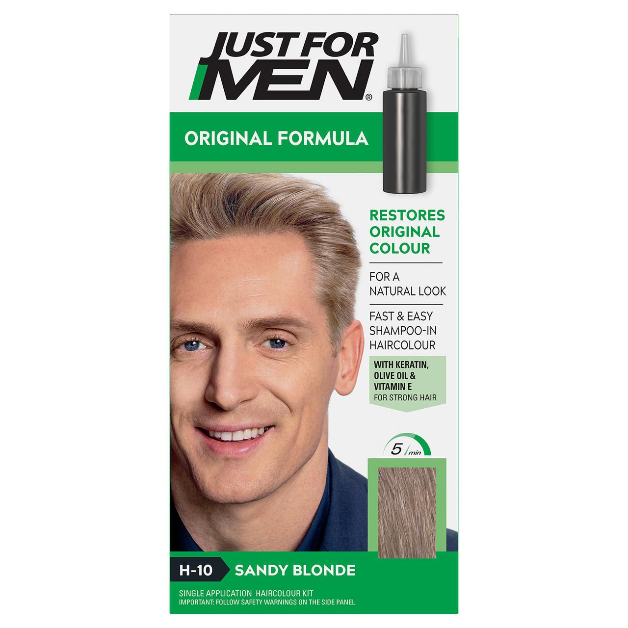 Just For Men Original Formula Blonde Hair Dye H-10 Image 1