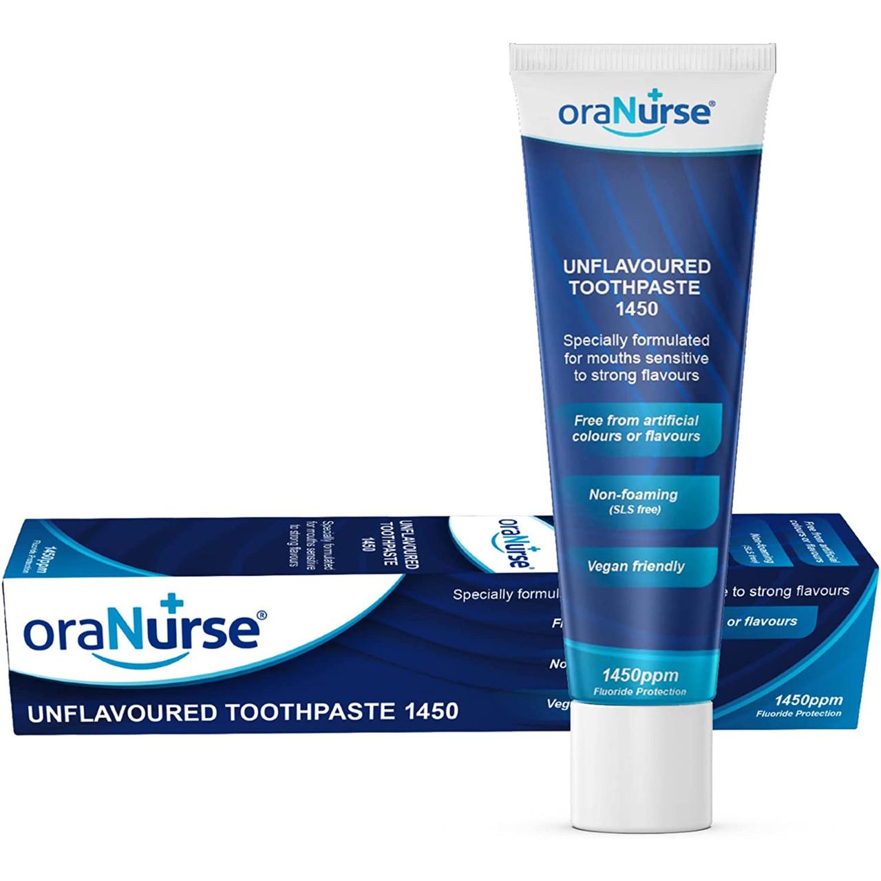 OraNurse Unflavoured Toothpaste 50ml Image https://cdn11.bigcommerce.com/s-g585yu857h/images/stencil/1280w/products/2448/4036/OraNurse-Unflavoured-Toothpaste__36545__59919.1781189511.jpg1