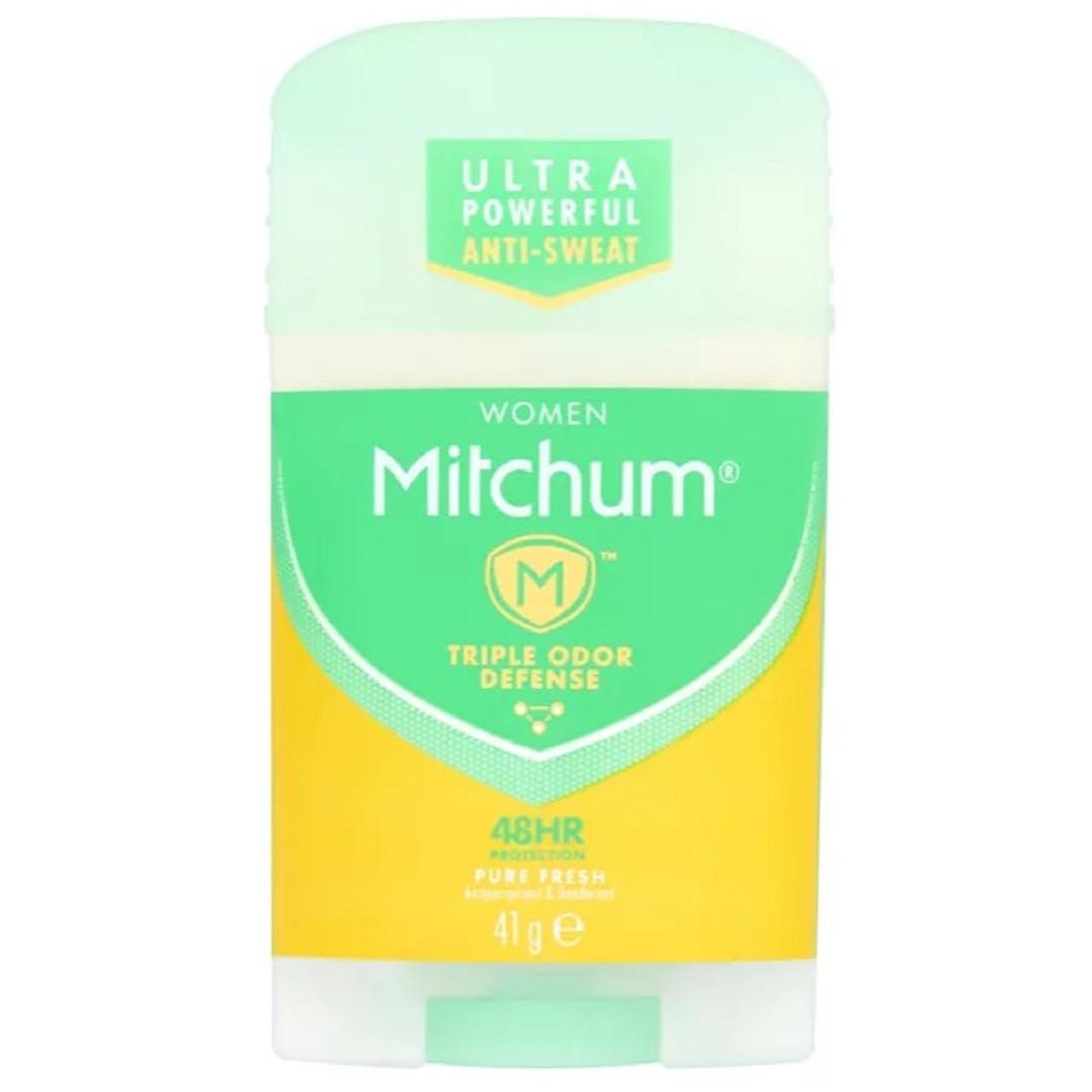 Mitchum Women Triple Odor Defense Stick Pure Fresh 41g Image 1