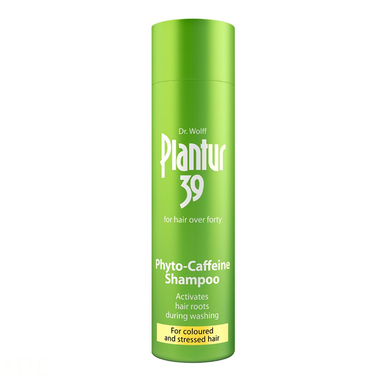 Plantur 39 Vital Caffeine Shampoo For Coloured And Stressed Hair 250ml Image 1
