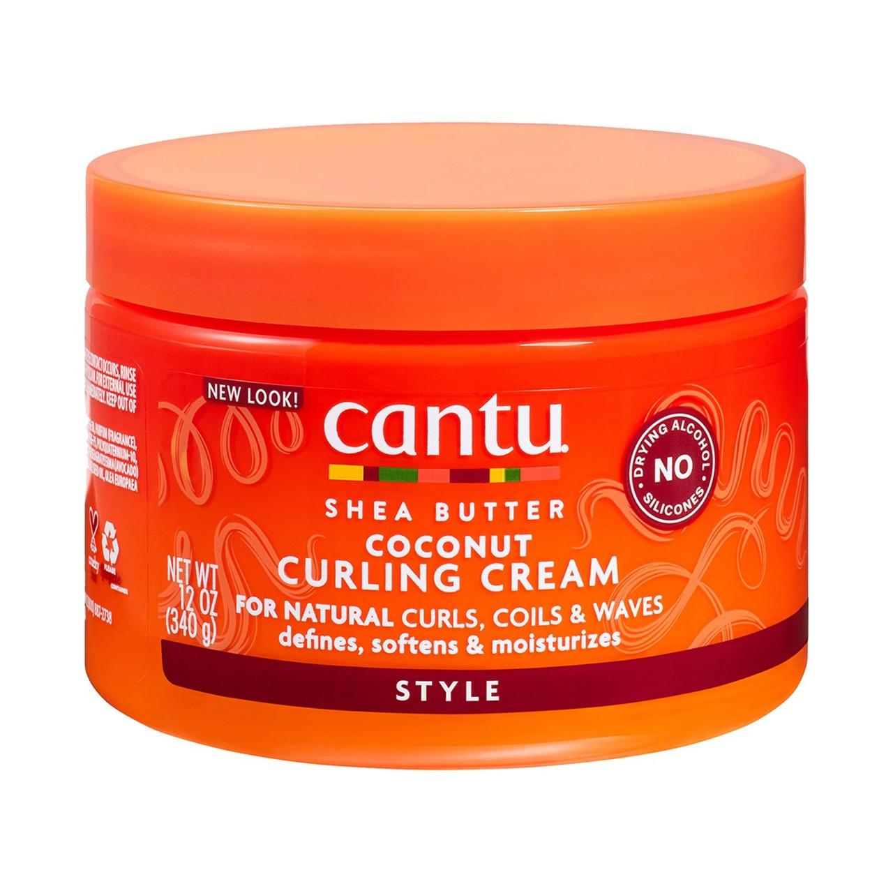 Cantu Shea Butter for Natural Hair Coconut Curling Cream 340g Image 1