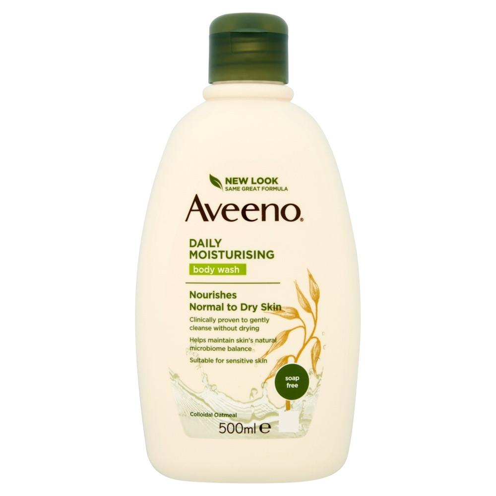 Aveeno Daily Moisturising Body Wash 500ml Image 1