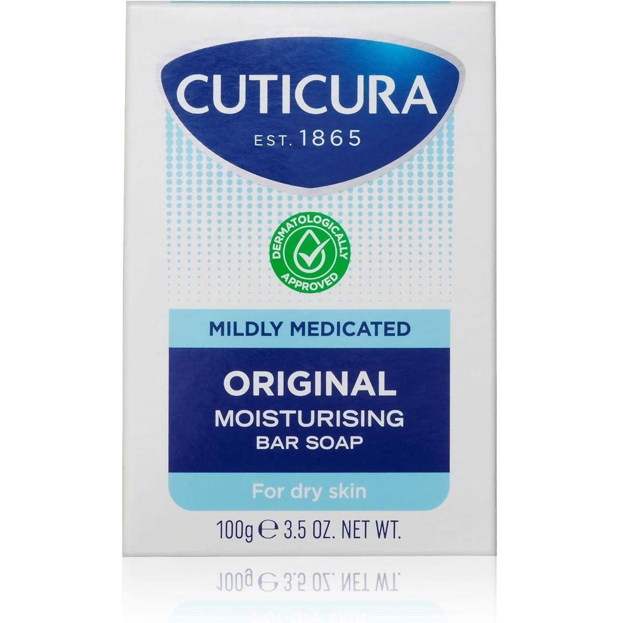 Cuticura Mildly Medicated Bar Soap 100g Image 1