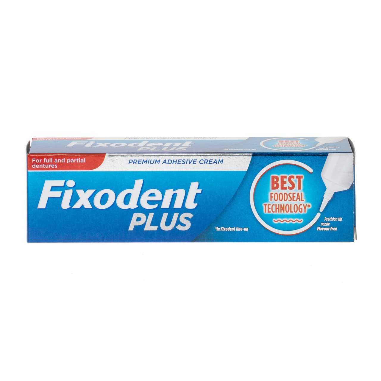 Fixodent Plus Food Seal Adhesive Cream 40g Image 1