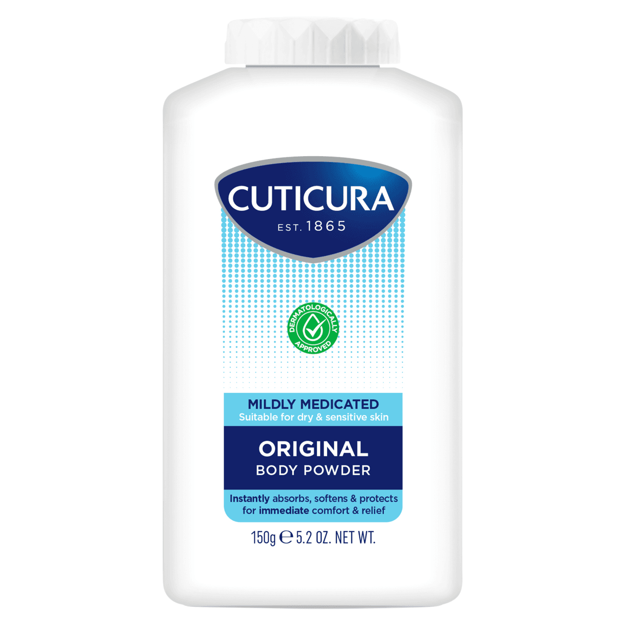 Cuticura Mildly Medicated Powder 150g Image 1